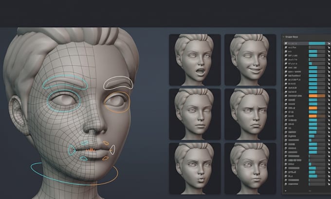 fix facial rigging blendshapes lip sync arkit expressions vrm and face tracking