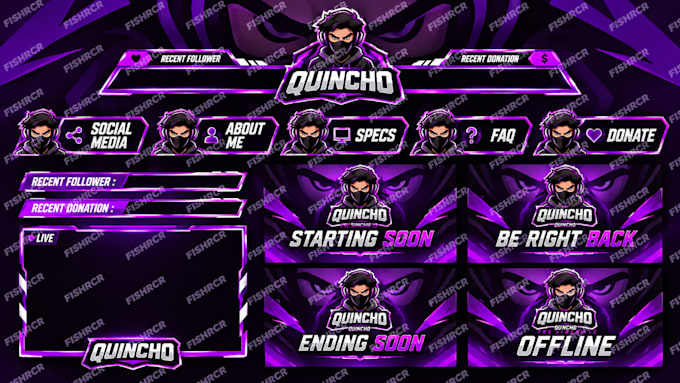 create overlay stream packs