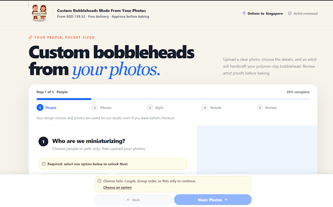 create a website for you