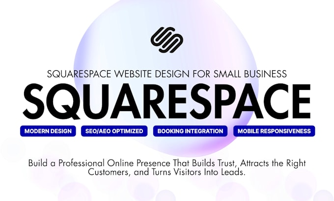 design squarespace website for small business squarespace website development
