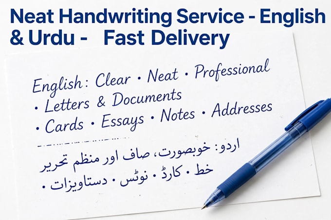 convert typed text to neat handwritten notes