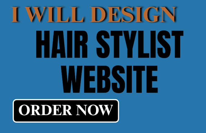 design website for hairstylist