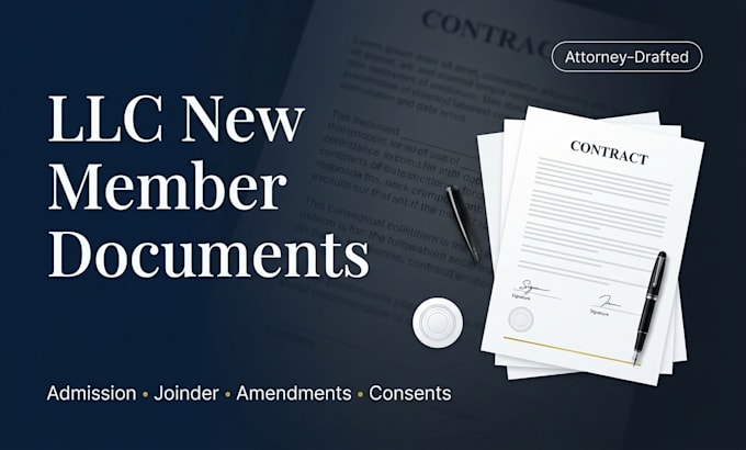 draft an llc operating agreement amendment for new members