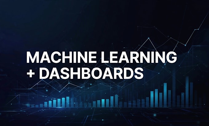 build a machine learning model and interactive dashboard for your data