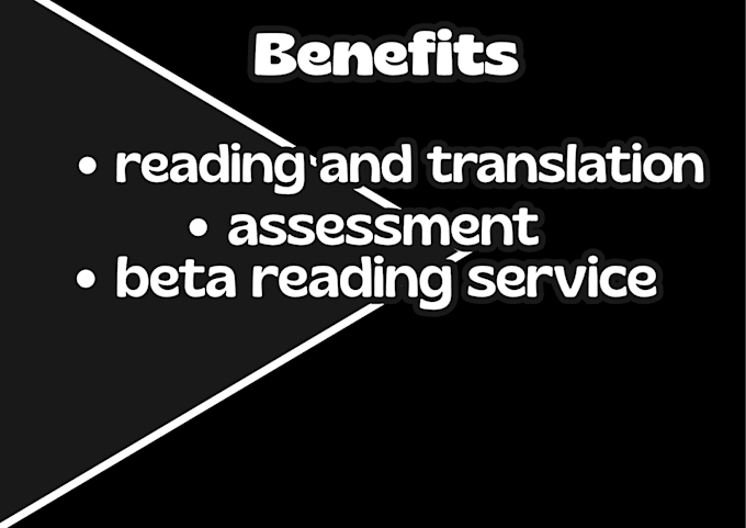a service of beta reading