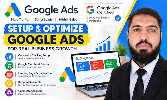 setup and manage google ads ppc campaigns using ga4 ecommerce tracking