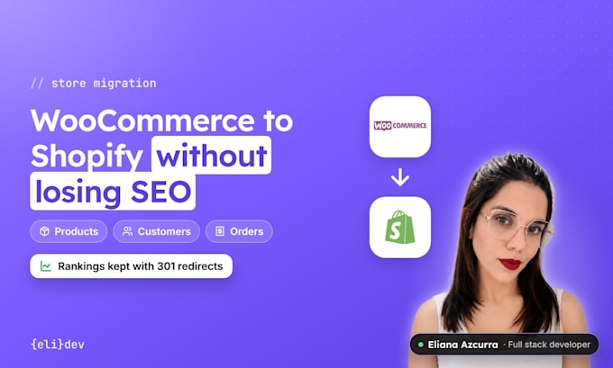 migrate wordpress woocommerce to shopify without losing SEO