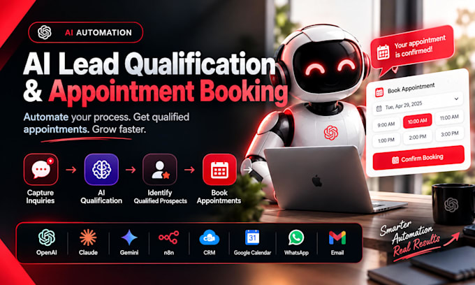 build an ai lead qualification and appointment booking agent