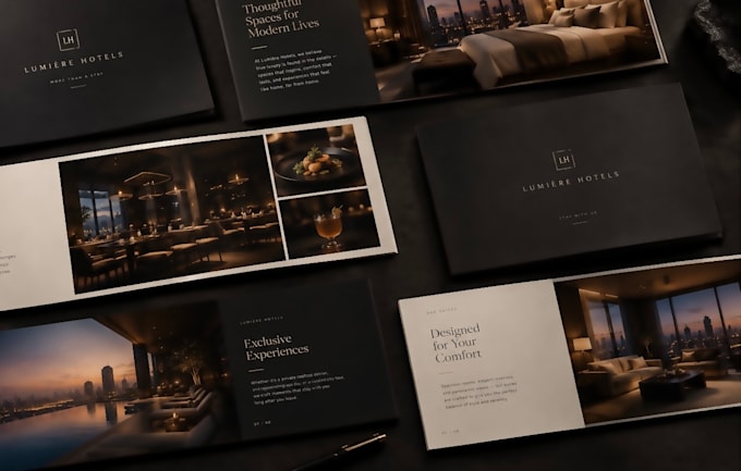 design professional business brochures