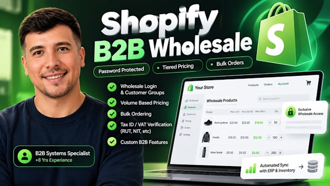 build a custom b2b wholesale portal and ordering system