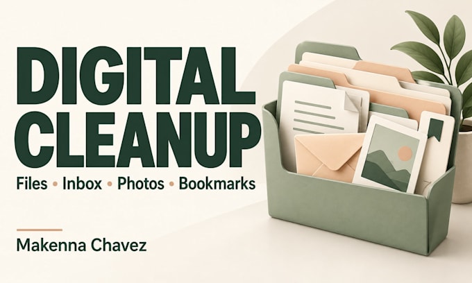 organize and declutter your digital files and email inbox