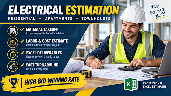 do electrical takeoff and cost estimation
