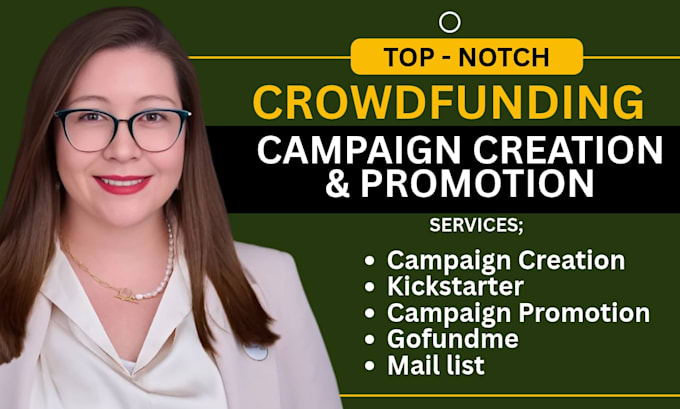 do crowdfunding promotion for gofundme indiegogo kickstarter, wefunder projects