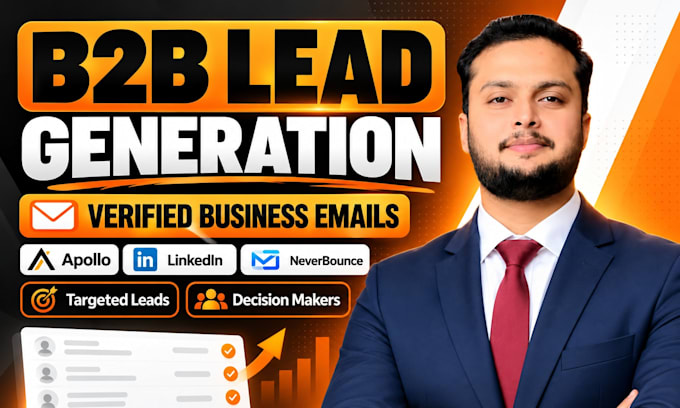 do b2b lead generation and email list building