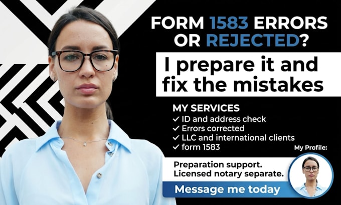 prepare your usps form 1583 for virtual mailbox and fix id errors