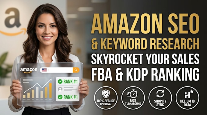 do amazon keyword research and amazon SEO listing optimization fba KDP