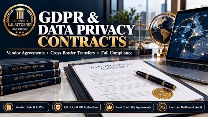 draft a gdpr vendor data processing agreement dpa
