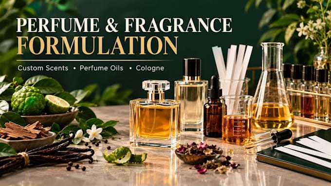 formulate custom perfume and fragrance products