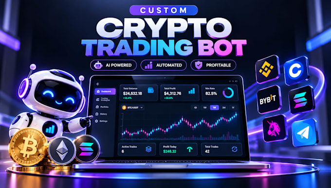 develop ai crypto trading bot, dex arbitrage bot, ibkr bot, python automation