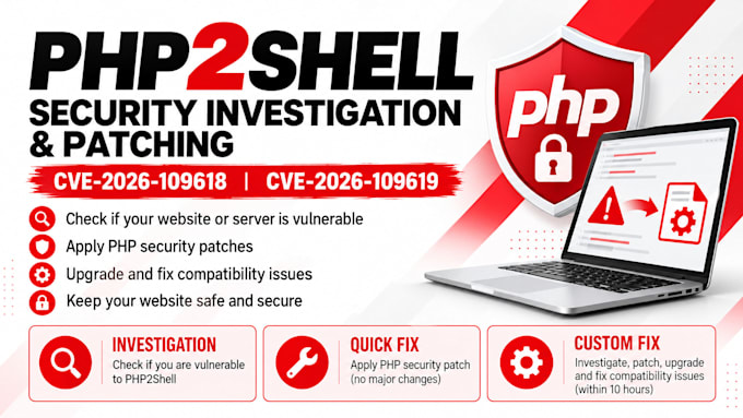 fix php2shell vulnerabilities and secure your PHP website or server