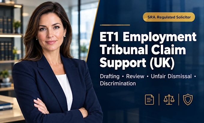 draft your workplace discrimination et1 tribunal claim