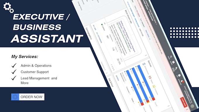 executive and reliable business assistant , admin assistant
