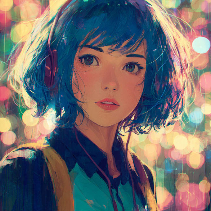 Draw anime portraits, avatars, and profile pictures by Carlogould | Fiverr