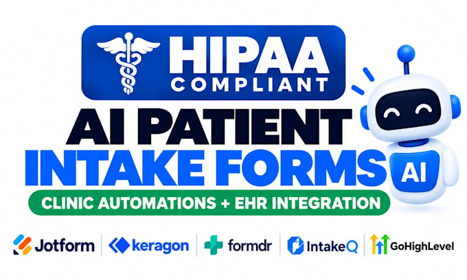 do hipaa patient intake form, automation and ehr integration for clinics