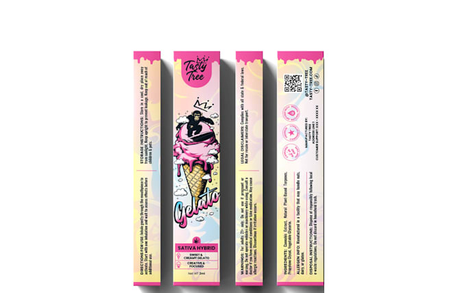 do premium pouch packaging design and label design