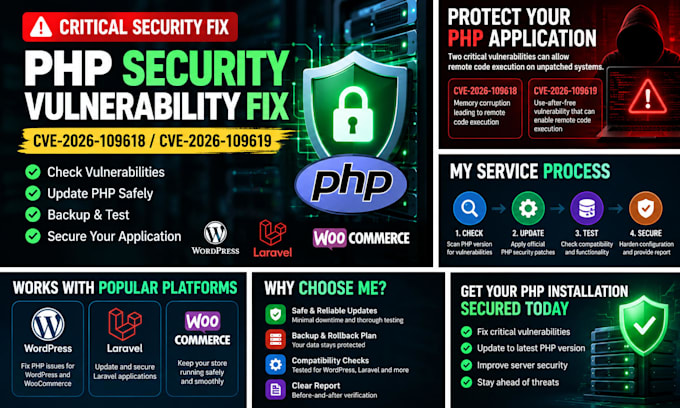 emergency PHP laravel security patch website protection