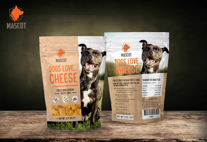 design premium packaging pouch label design