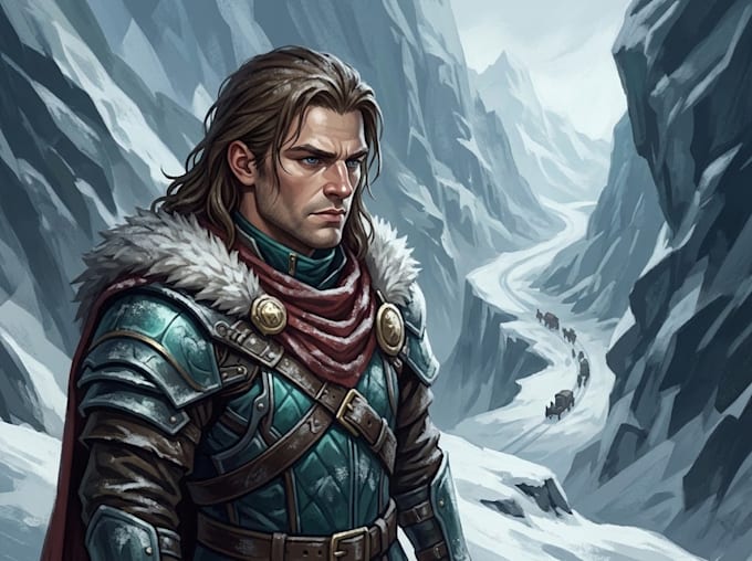 illustrate custom fantasy characters for your dnd campaign