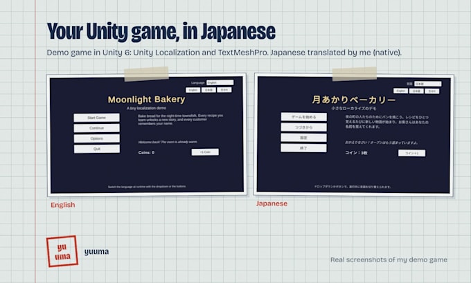 implement unity localization and translate your game into japanese