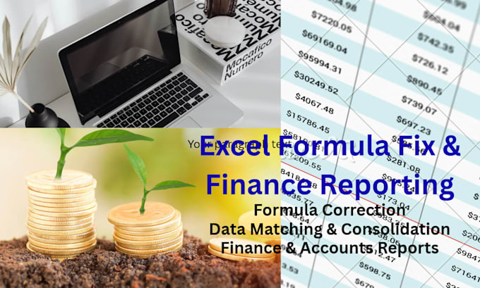create advanced excel financial reports and reconciliations