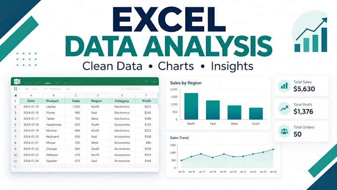 clean, format, and organise data professionally