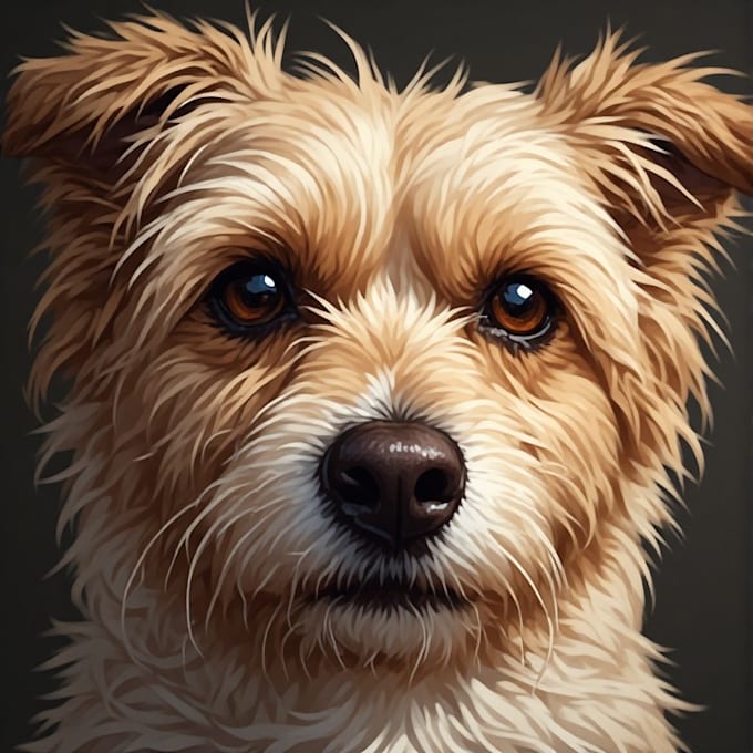 paint stunning pet portrait