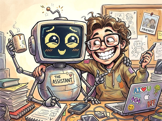 Draw cartoons, mascots, and caricatures by Chriscindane | Fiverr