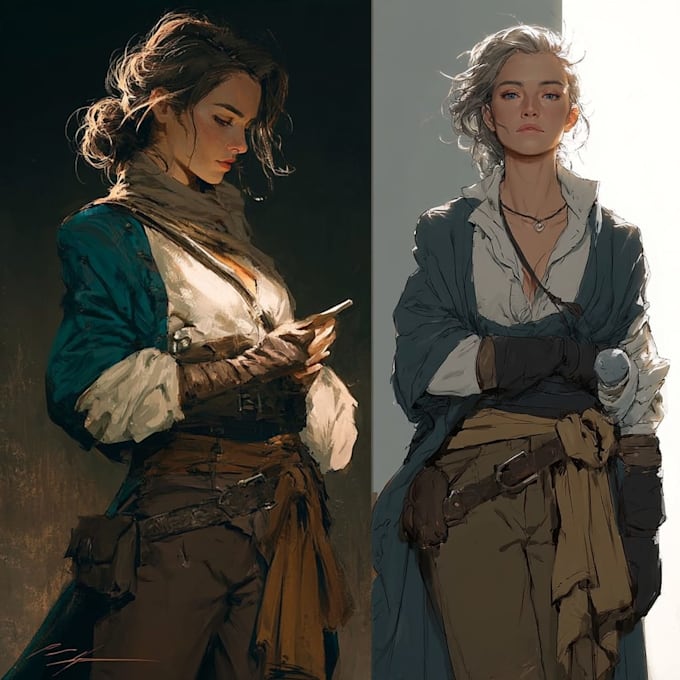 dnd character art and dnd character art