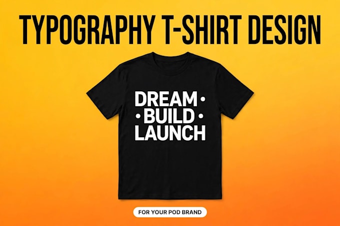 design minimalist tshirt design for your pod brand