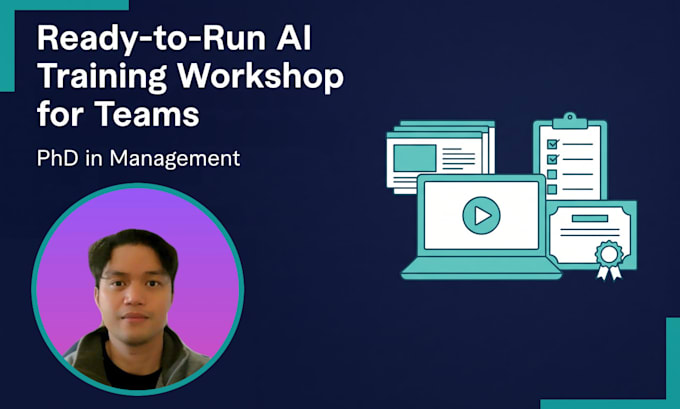 design a ready to run ai at work training workshop for your team
