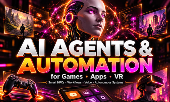 build ai agents and npcs for games, apps and VR