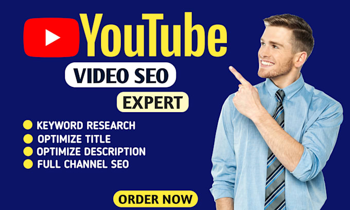 do youtube video SEO keyword research,title,tag and description