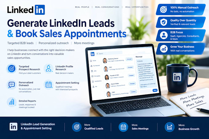 connect with targeted linkedin prospects and manage outreach