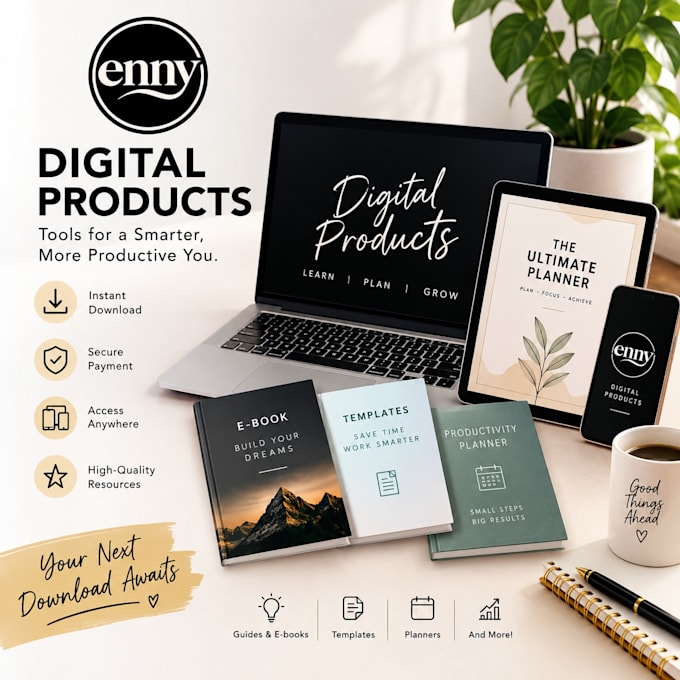 design digital plannner, hyperlink planner,digital product
