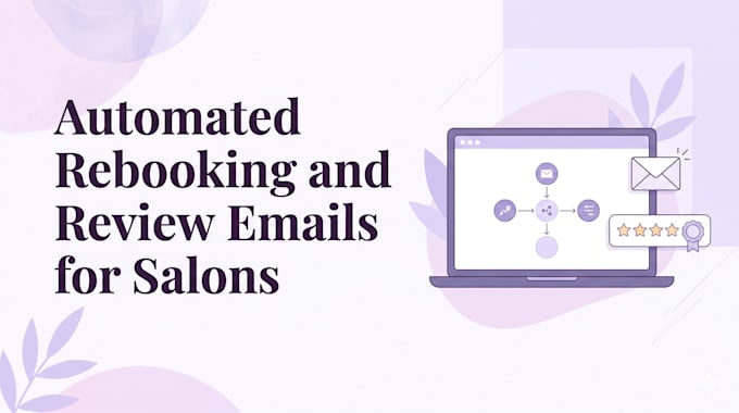 automate rebooking and review request emails