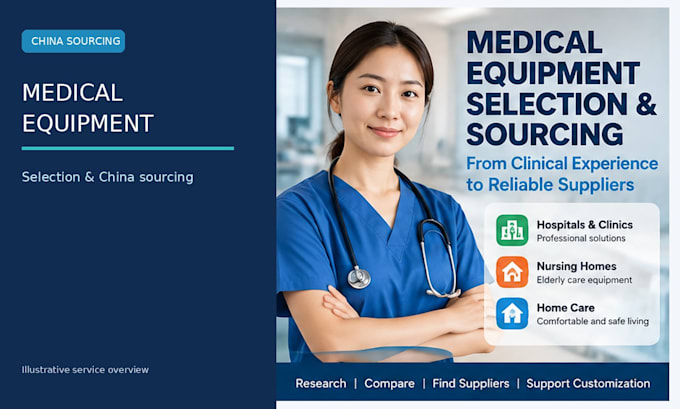 help you source and customize medical equipment from china