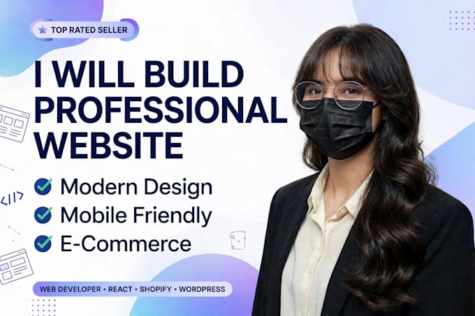 Develop a professional and responsive website using html css and ...