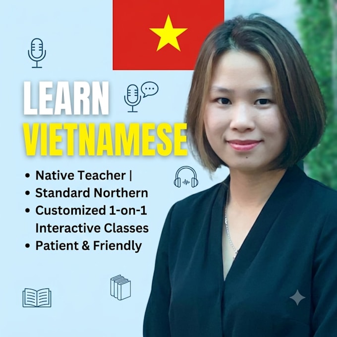 be your native vietnamese tutor teaching standard northern accent