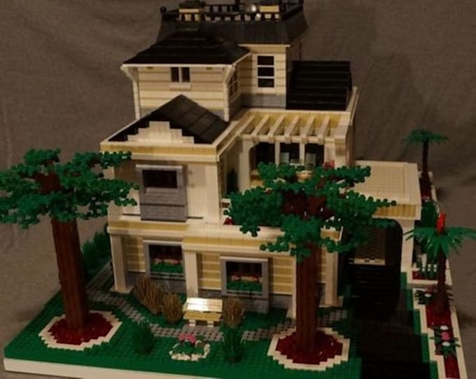 Lego Modular Building Customization Design custom lego house, building, city and architecture moc with ...