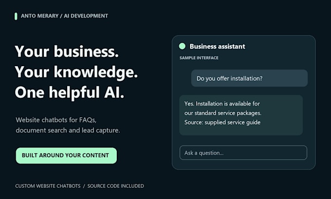 build a custom ai chatbot for your website with chatgpt and rag